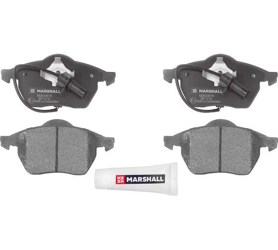 Тормозные колодки дисковые передние Audi A4 B5-B7 95- / A6 C4-C6 95-, VW Passat B5, B6 96- MARSHALL M2620676