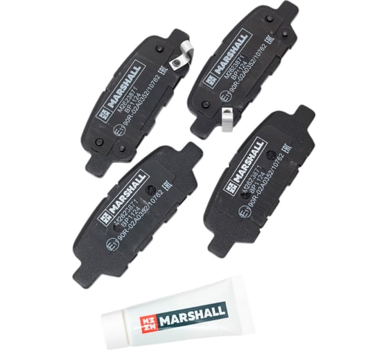 Тормозные колодки дисковые задние Nissan Murano I, II 03-, Qashqai I 07-, Tiida I 07- MARSHALL M2623871