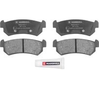 Тормозные колодки дисковые задние Chevrolet Lacetti 05-, Daewoo Nubira 00-, Gentra 13- MARSHALL M2624071