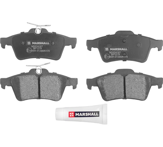 Тормозные колодки дисковые задние Ford Focus II 04-, Citroen C5 II 08-, Mazda 3 I BK, II BL MARSHALL M2624167