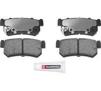 Тормозные колодки дисковые задние SsangYong Actyon I 06-, Kyron 05-, Rexton 02- MARSHALL M2623673