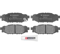 Тормозные колодки дисковые задние Subaru Forester III 08-, Legacy V 09-, Outback IV 13- WRX MARSHALL M2624271