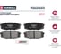 Тормозные колодки дисковые задние Toyota Land Cruiser 200 07-, Tundra II 06-, Lexus LX III 07- MARSHALL M2624653 2