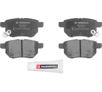 Тормозные колодки дисковые задние Toyota Auris I 06-, Corolla X E150, XI E180 06-, Prius MARSHALL M2624610