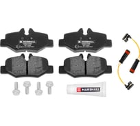 Тормозные колодки дисковые задние MB Viano 03-, Vito II W639 03- MARSHALL M2624008