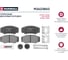 Тормозные колодки дисковые задние Citroen Jumper I 94-, Fiat Ducato II, III 94-, Peugeot Boxer I MARSHALL M2623860 2