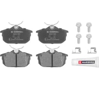 Тормозные колодки дисковые задние Mitsubishi Carisma 97-, Colt VI 04-, Space Star I 98-, Volvo MARSHALL M2621860