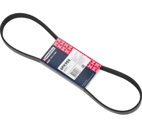 Ремень поликлиновой 6PK955 Hyundai Solaris I 10-, Kia Rio III 11-, Skoda Octavia II (A5) MARSHALL M6310278