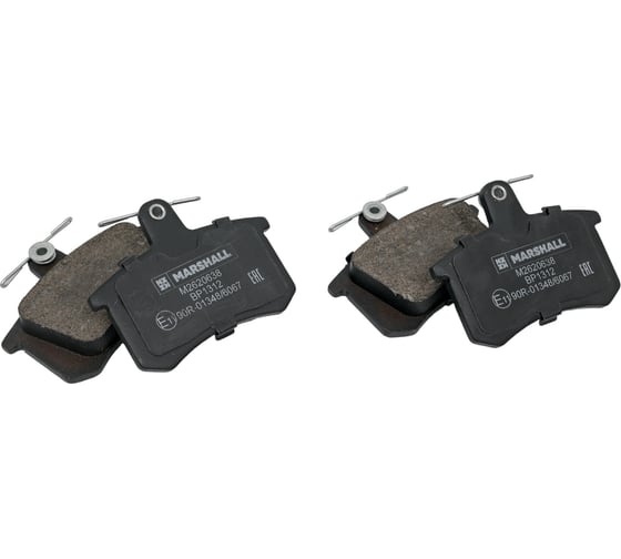 Тормозные колодки дисковые задние Audi 80 83-, 90 85-, 100 77-, A4 B5 94-, A6 C4 94- MARSHALL M2620638