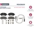 Тормозные колодки дисковые задние Ford Tourneo Custom 12-, Transit VIII 13- MARSHALL M2625604 2