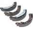 Тормозные колодки барабанные задние Chevrolet Spark II, III 05-, Daewoo Matiz 98- MARSHALL M2520208 3