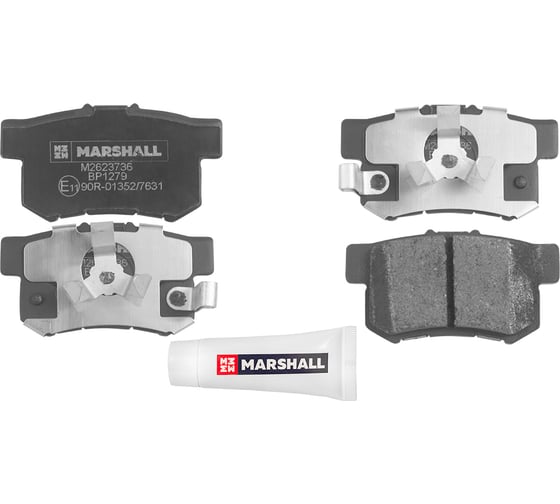 Тормозные колодки дисковые задние Honda Accord VIII, IX 08-, Crosstour 12-, CR-V II-V 01- MARSHALL M2623736 1