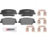 Тормозные колодки дисковые задние Hyundai Santa Fe II, III 06-, Kia Mohave 08-, Sorento II 09- MARSHALL M2625520 1