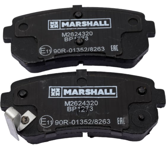 Тормозные колодки дисковые задние Hyundai Accent III 05-, Kia Cee'd I 07-, Rio II 05- MARSHALL M2624320