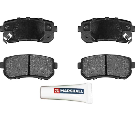 Тормозные колодки дисковые задние с отверстиями под пружины Hyundai Creta 16- MARSHALL M2624321