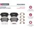 Тормозные колодки дисковые задние Audi A4 B7 04-, A6 C6 05-, VW Transporter T5 03- MARSHALL M2623854 2