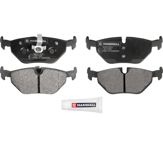 Тормозные колодки дисковые задние BMW 3 E36, E46 90-, Z4 E85, E86 02-, Saab 9-5 98- MARSHALL M2621933 1