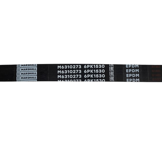 Ремень поликлиновой 6PK1530 Hyundai Solaris I 10-, Creta 16-, Kia Rio III 11- MARSHALL M6310273