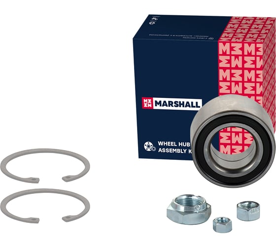 Подшипник ступицы передний Aveo 03-, Lanos 97-, Spark 10-, Nexia 95-, Astra 91-, Vectra 88- MARSHALL M8130593 1