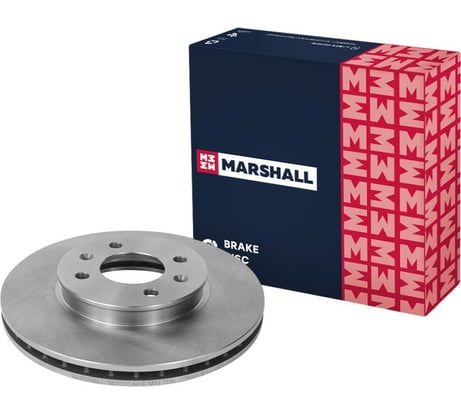 Тормозной диск передний Hyundai Solaris I 10-, Kia Rio III 11- MARSHALL M2000404