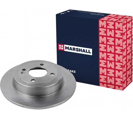 Тормозной диск задний Hyundai Solaris I, II 10-, Kia Rio III, IV 11- / Picanto 11- / i20 14- MARSHALL M2000401