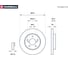 Тормозной диск передний Toyota Auris I 06- / Corolla X E150, XI E180 06- MARSHALL M2000447 3