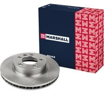Тормозной диск передний левый Porsche Cayenne I 957 06-, VW Touareg I, II 02- MARSHALL M2000590