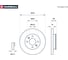 Тормозной диск передний Hyundai Getz 02- MARSHALL M2000559 3