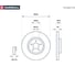 Тормозной диск передний Ford Kuga II 13- / Tourneo Connect II 13- / Transit Connect II 13- MARSHALL M2000544 3
