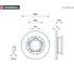 Тормозной диск задний Ford Transit VIII 13- с кольцом ABS / одинарные шины MARSHALL M2000618 3