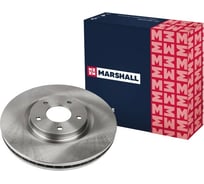 Тормозной диск передний Nissan Juke I Nismo 14- / Qashqai I 07-, Renault Koleos I 08- MARSHALL M2000603