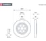 Тормозной диск передний Nissan Navara III 04- / Pathfinder III 05- MARSHALL M2000592 3