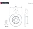 Тормозной диск передний Citroen Jumper I, II 94-, Fiat Ducato II, III 94-, Peugeot Boxer I, MARSHALL M2000464 3