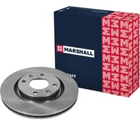 Тормозной диск передний Citroen Berlingo I 96- / C4 I, II 04-, Peugeot 206 00- / 207 06- / MARSHALL M2000436