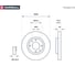 Тормозной диск передний Hyundai Elantra III XD 01- / Sonata IV +ТаГАЗ 01-, Kia Magentis MARSHALL M2000437 3