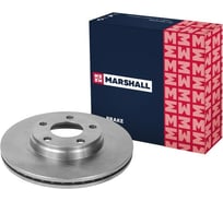 Тормозной диск передний Audi A4 B5-B7 94- / A8 D2, D3 96-, VW Passat B5 96- MARSHALL M2000476