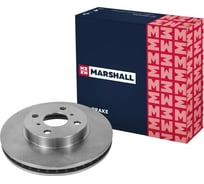Тормозной диск передний Toyota Corolla IX E120 01-, Lifan Solano 08- MARSHALL M2000443