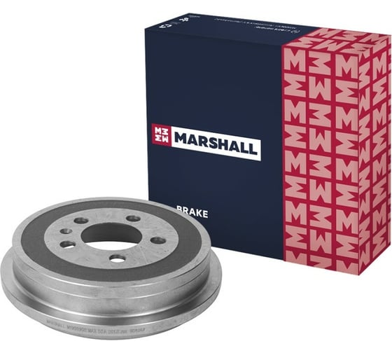 Барабан тормозной задний Skoda Fabia I-III 99-, Seat Cordoba 02-/Ibiza III, IV 02- MARSHALL M1900905 1