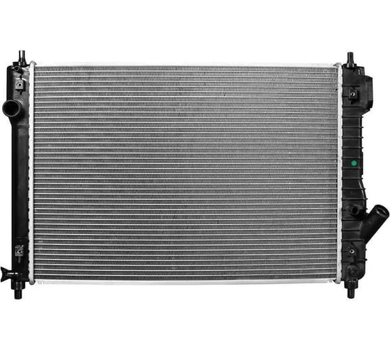 Радиатор охлаждения двигателя Chevrolet Aveo I 06-, Daewoo Gentra 08-, ZAZ Vida 12- МКПП MARSHALL M4991022 1