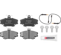 Колодки тормозные дисковые передние Renault Logan I 04-/Sandero I 07- MARSHALL M2621404
