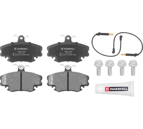 Колодки тормозные дисковые передние Renault Logan I 04-/Sandero I 07- MARSHALL M2621404