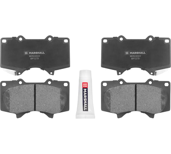 Колодки тормозные дисковые передние Toyota Land Cruiser Prado 120,150 02-, Mitsubishi Pajero MARSHALL M2624024