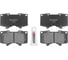Колодки тормозные дисковые передние Toyota Land Cruiser Prado 120,150 02-, Mitsubishi Pajero MARSHALL M2624024 1