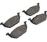 Колодки тормозные дисковые передние Audi A1/A3, Skoda Fabia/Rapid, VW Jeta MARSHALL M2623131 3