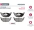 Колодки тормозные дисковые передние Audi A1/A3, Skoda Fabia/Rapid, VW Jeta MARSHALL M2623131 2
