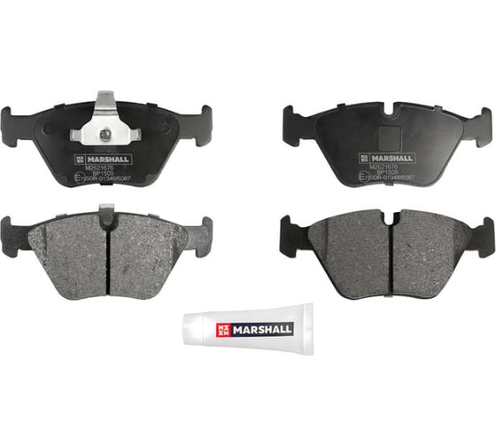 Колодки тормозные дисковые передние BMW 5 E39 95- MARSHALL M2621676 1