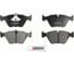 Колодки тормозные дисковые передние BMW 5 E39 95- MARSHALL M2621676 1