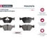 Колодки тормозные дисковые передние BMW 5 E39 95- MARSHALL M2621676 2