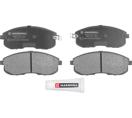 Колодки тормозные дисковые передние Nissan Juke I 10-/Tiida II 14-/Teana I, II 03-, Suzuki SX4 MARSHALL M2621633