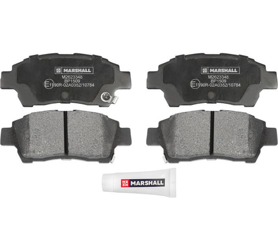 Колодки тормозные дисковые передние Toyota Yaris MARSHALL M2623348 1
